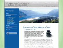 Tablet Screenshot of center4chiropractic.com